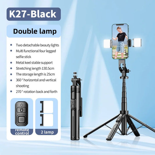 Bluetooth Tripod Selfie Stick Stand