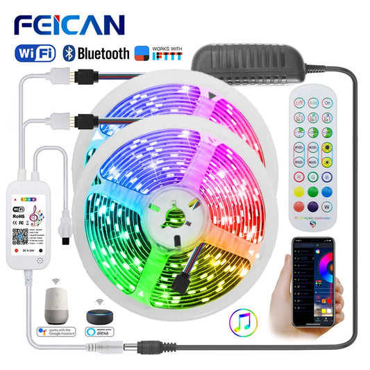 WiFi RGB LED Strip Lights 10M 20M