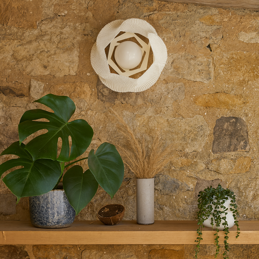 Lotus Halo Wall Lamp