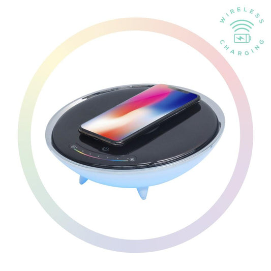 mbeat® Wireless Charging Station with RGB Colour Lighting Charging