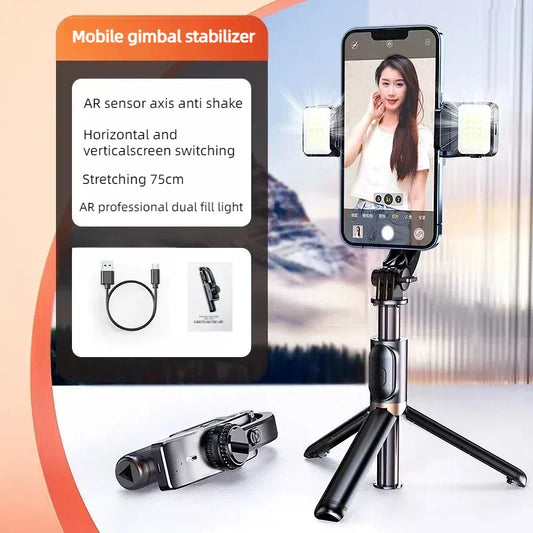 360° Smartphone Gimbal Tripod Stabilizer