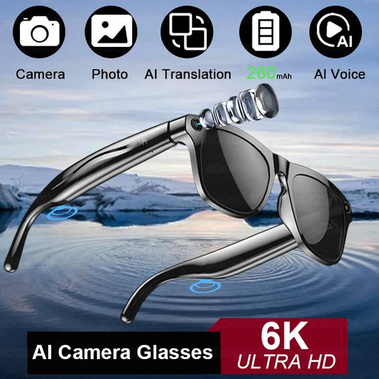 2025 AI Smart Glasses with Camera