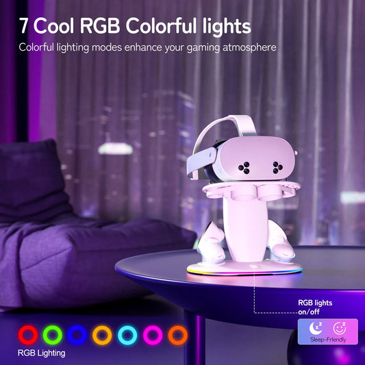 Meta Quest 2/3 VR Controller Charging Dock