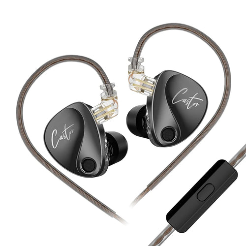 KZ Castor in Ear HiFi Earphone 2DD Dynamic High-end Tunable Earphones