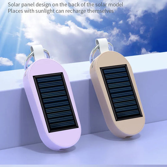 Solar Keychain Mini Power Bank