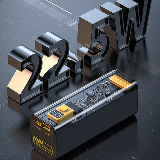 22.5W Fast Charge Transparent Power Bank