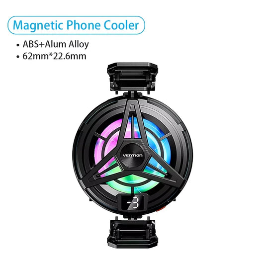 Magnetic Phone Cooler with Fan