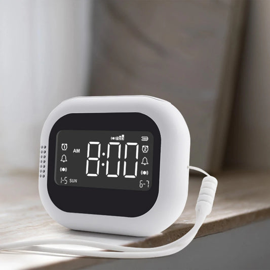 LED Vibration Alarm Clock Rechargeable