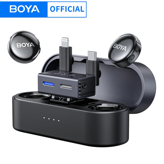 BOYALINK 3 Mini Wireless Lavalier Microphone
