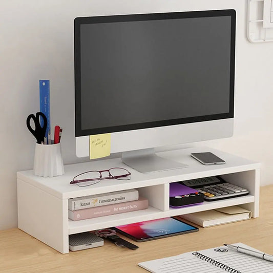 Wood Desktop Monitor Laptop Riser