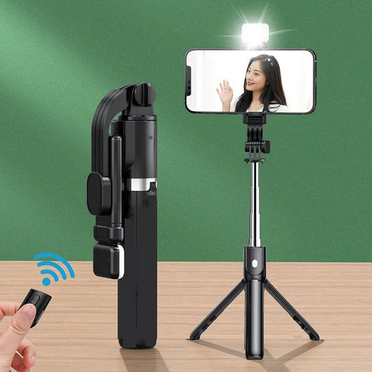 Portable Bluetooth Selfie Stick Tripod