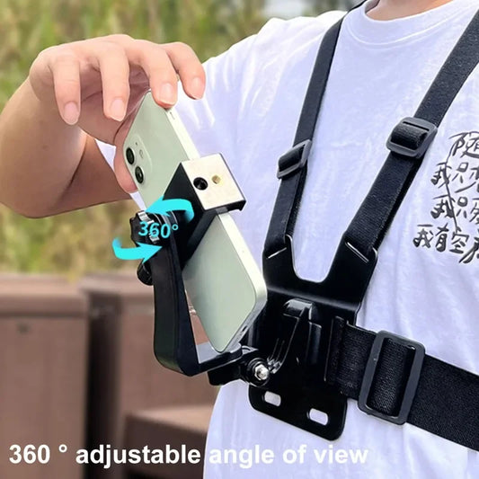 5-in-1 Mobile Chest Strap Phone Mount