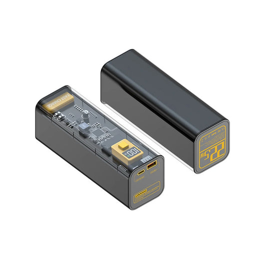 22.5W Fast Charge Transparent Power Bank