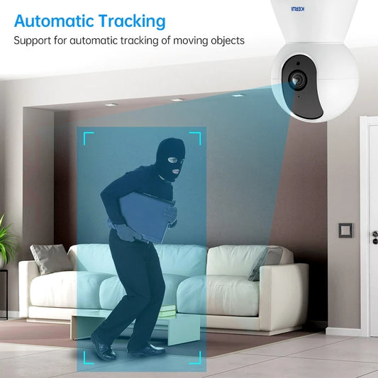 KERUI 8MP 4K WiFi Indoor Security Camera