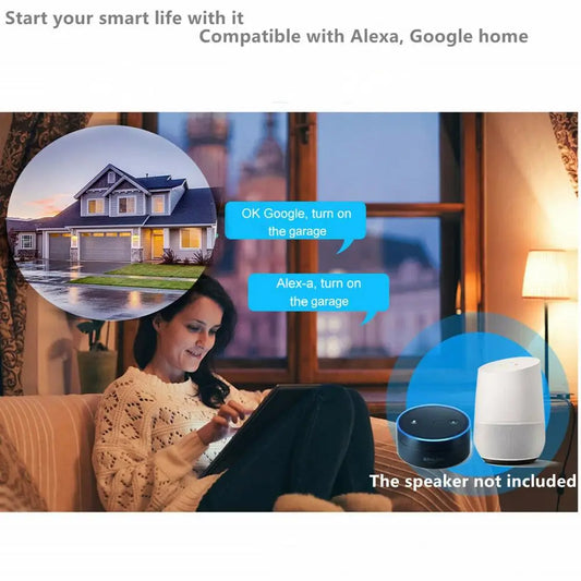 Smart WiFi Garage Door Opener Controller