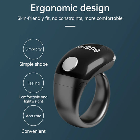 Smart Digital Finger Tally Counter Ring