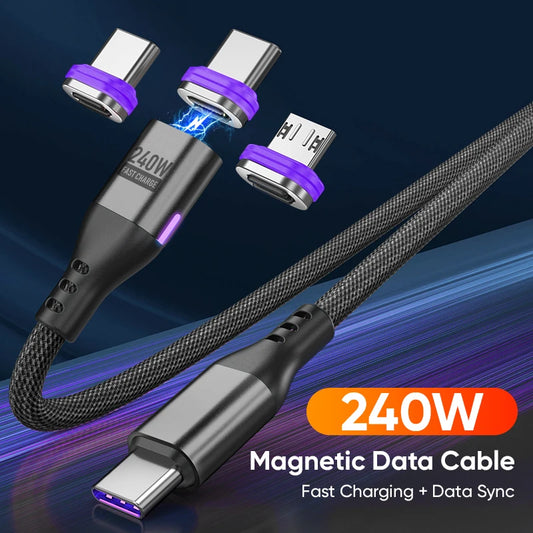 240W Magnetic USB-C Fast Cable