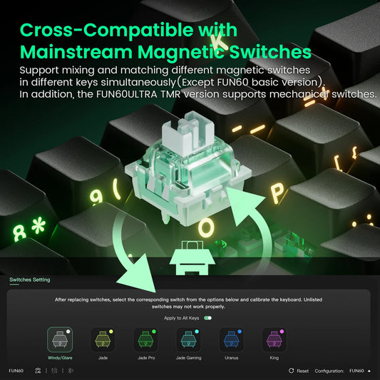 Magnetic Switch Mechanical Keyboard