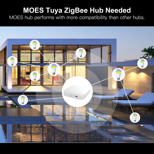 9W ZigBee Smart RGB LED Bulb