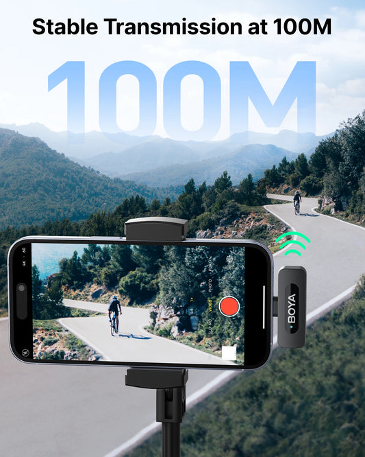 Wireless Lavalier Mic for All Devices