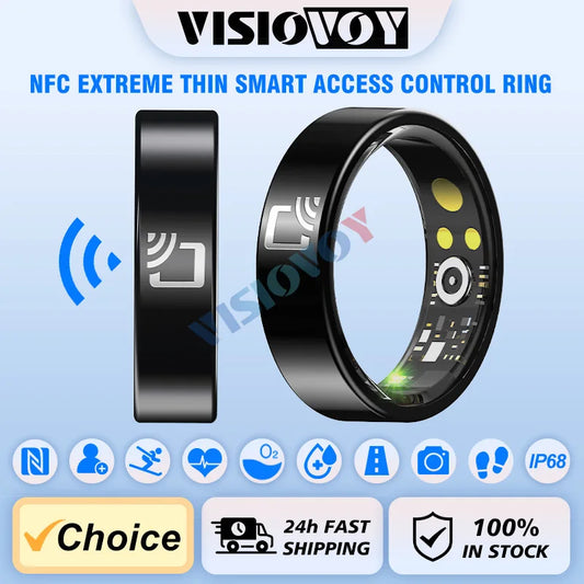 Visiovoy Smart NFC Health Ring