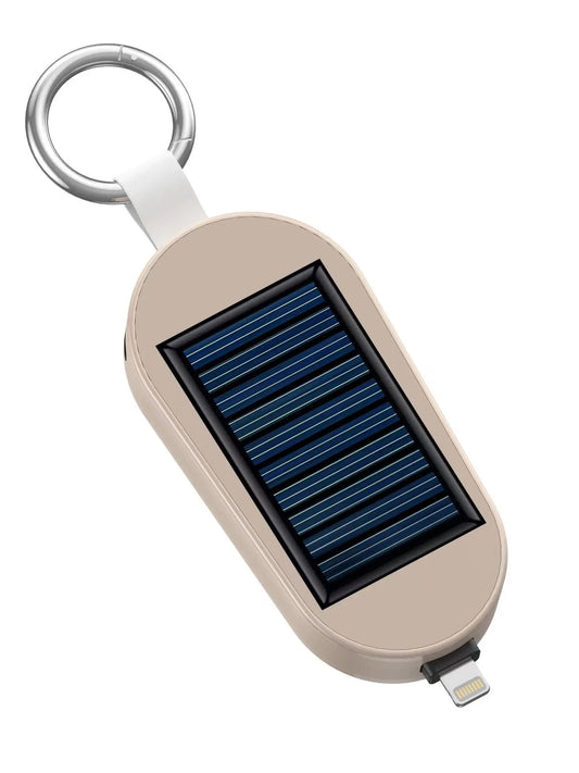 Solar Keychain Mini Power Bank