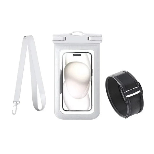 2-in-1 Waterproof Phone Armband Case