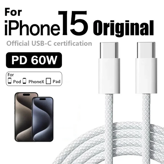 60W PD Fast Charging USB-C Cable