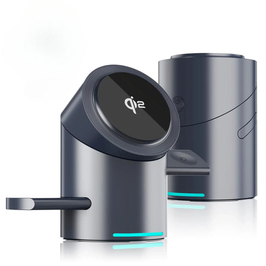 Qi2 3-in-1 Magnetic Wireless Charger Stand