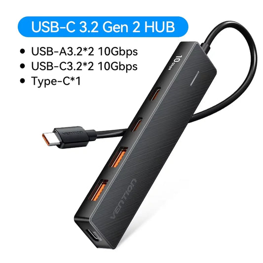 USB 3.2 Gen2 5-Port HUB Adapter