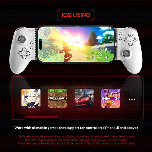 MEMO S3 Wired & Wireless Gamepad