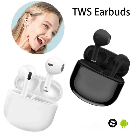 Original Pro4 TWS Bluetooth Earphones 9D Stereo Wireless Headphone