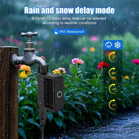 Solar Wi-Fi Smart Water Timer Valve
