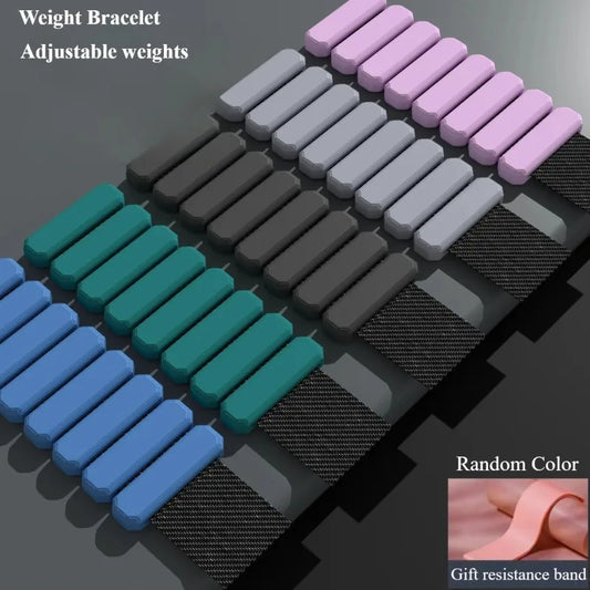 Adjustable Silicone Wrist Ankle Weights