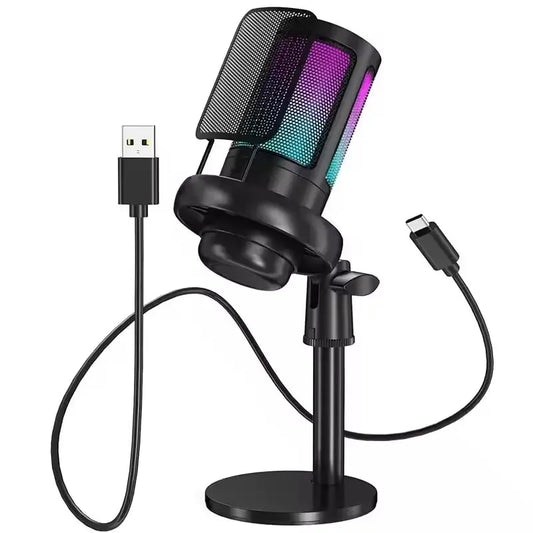Professional USB Condenser Streaming Microphone