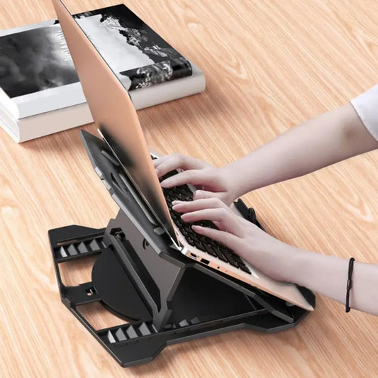 Portable Adjustable Cooling Laptop Stand