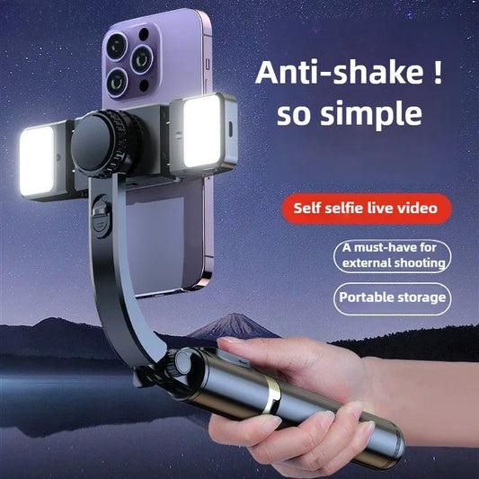 360° Smartphone Gimbal Tripod Stabilizer