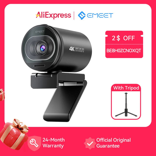 4K UHD Streaming Webcam S600