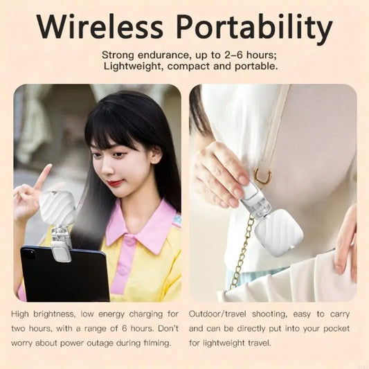 49-LED Clip-On Phone Selfie Light