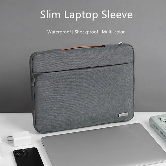 Multi-Pocket Shockproof Laptop Sleeve Bag