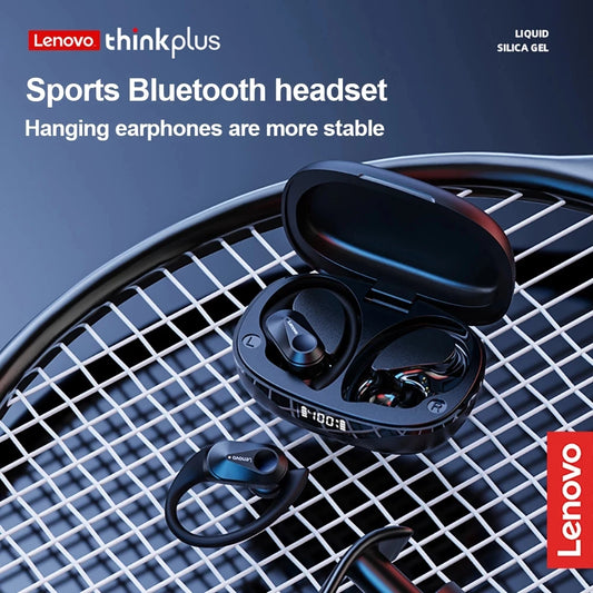 Lenovo LP75 Sports Wireless Earphones with Mics,Button Control, LED