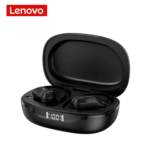 Lenovo LP75 Sports Wireless Earphones with Mics,Button Control, LED
