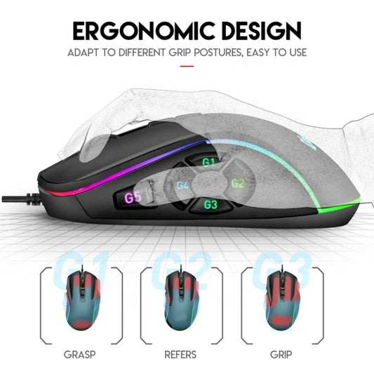 Wired Gaming Mouse 7200 DPI RGB