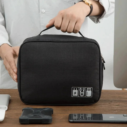 Waterproof Digital Cable Organizer Bag