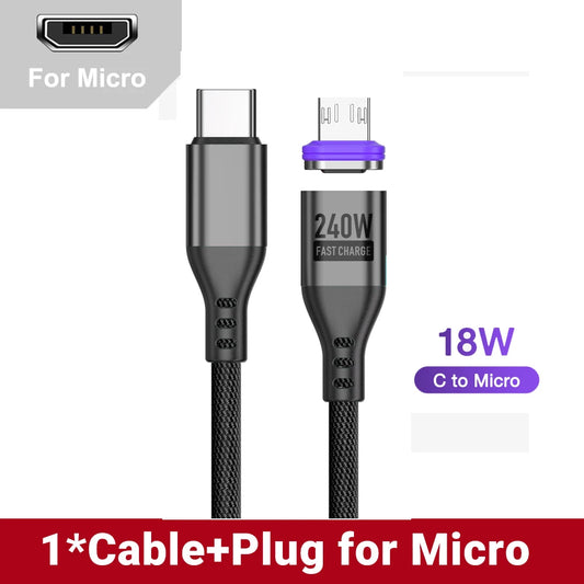 240W Magnetic USB-C Fast Cable