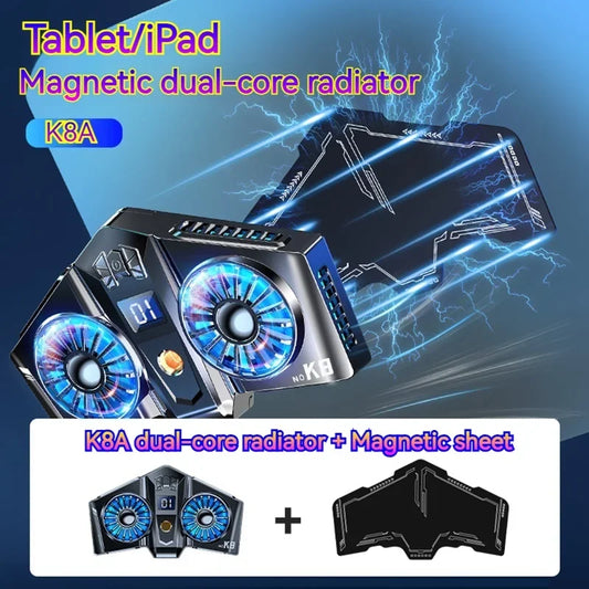 K8A Dual-Core Tablet Cooling Pad