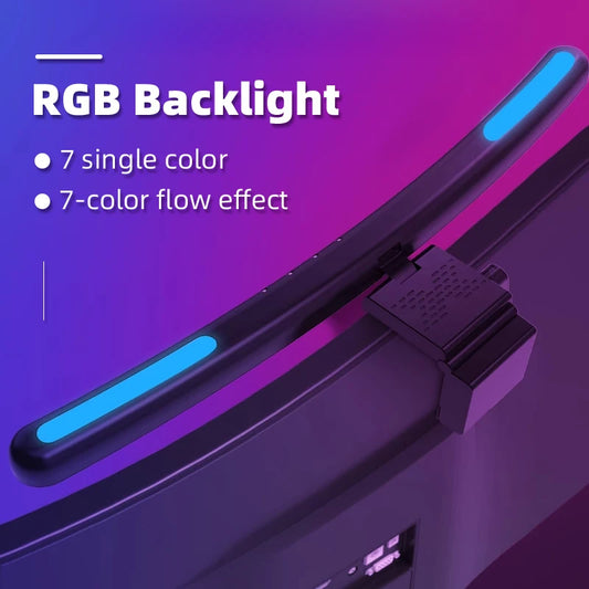 Stepless Dimmable RGB Monitor Light Bar