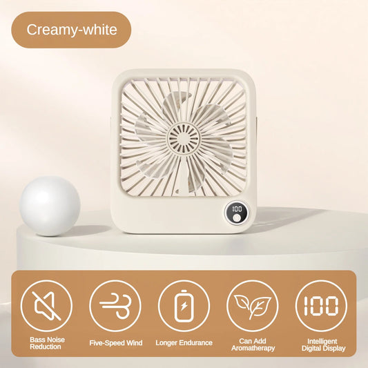 Portable USB Folding Desk Fan