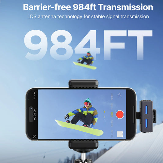 BOYALINK 3 Mini Wireless Lavalier Microphone