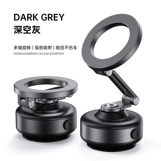 Magnetic Vacuum Car Phone Holder